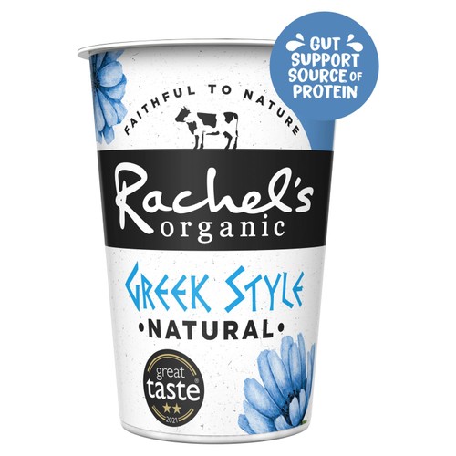 Rachel's Organic Stirred Greek Style Natural Yoghurt 