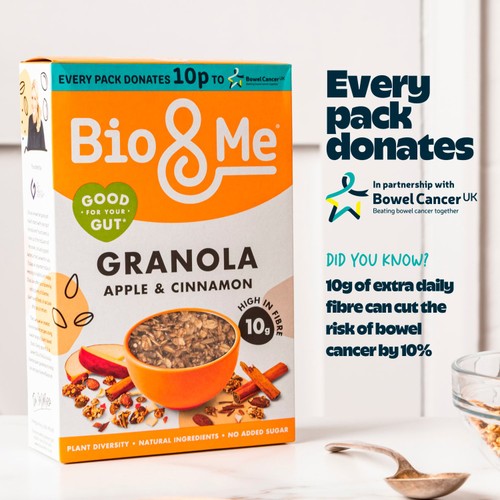 Bio&Me Apple & Cinnamon Prebiotic Granola