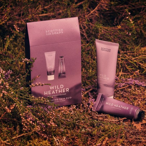 Scottish Fine Soaps Wild Heather Nourishing Skin Duo