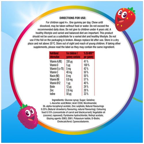 Centrum Kids Gummy Multivitamins, Mixed Berry