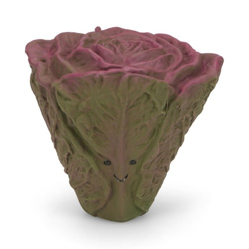 Petface Foodie Faces Lettuce Latex Dog Toy