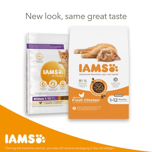IAMS 1-12 Months Kitten Dry Cat Food Chicken