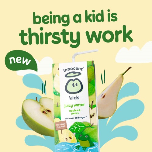innocent Kids Juicy Water Apples & Pears