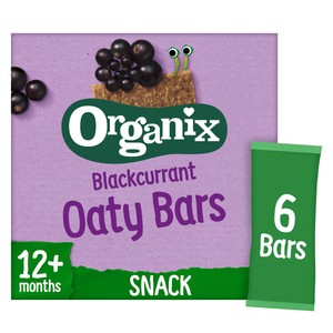 Organix Blackcurrant Soft Oaty Bars 6x23g