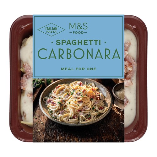 M&S Spaghetti Carbonara Serves 1