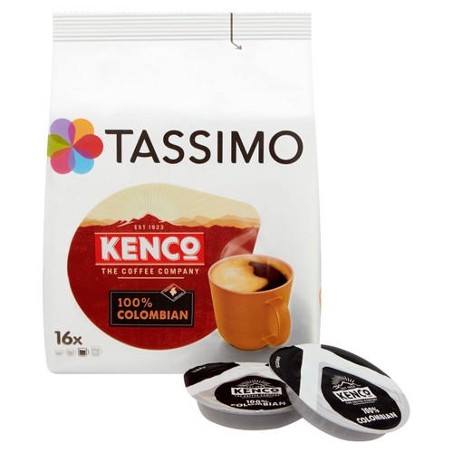 Tassimo Kenco 100% Colombian Coffee Pods