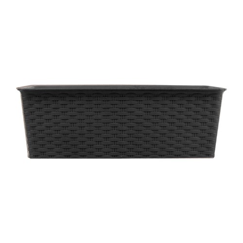 Rowan Rectangle Rattan Planter 30cm
