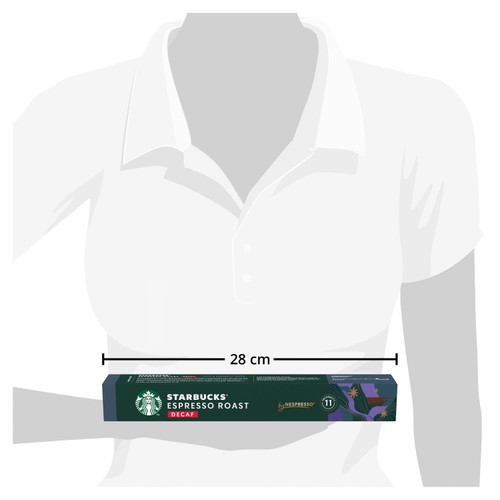 Starbucks by Nespresso Decaf Espresso Roast Coffee Pods