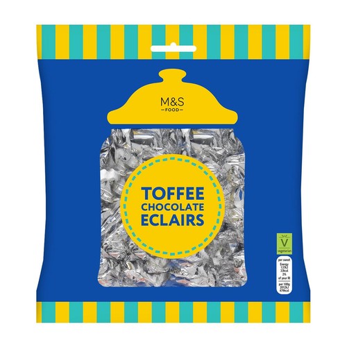 M&S Toffee Chocolate Eclairs