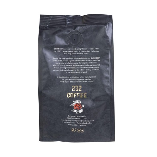 Tiki Tonga Guinness 232 Whole Coffee Beans