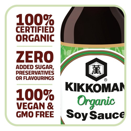 Kikkoman Organic Naturally Brewed Soy Sauce