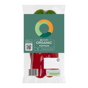 Ocado Organic Peppers (Colours may vary)