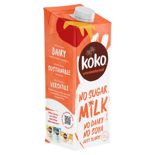 Koko Dairy Free Unsweetened Long Life Calcium Drink