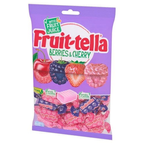 Fruittella Berry & Cherry Sweets Sharing Bag Bulk