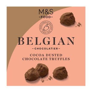 M&S Belgian Cocoa Dusted Chocolate Truffles