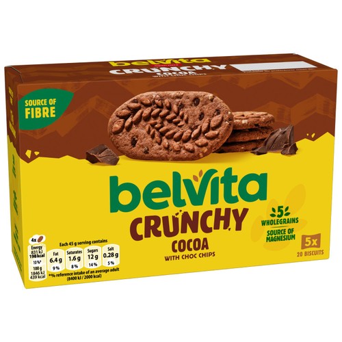 Belvita Cocoa Choc Chips Breakfast Biscuits 