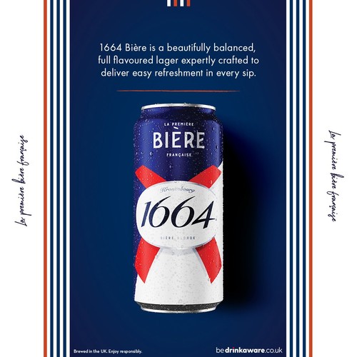 Kronenbourg 1664 Biere Multipack 4 Pint