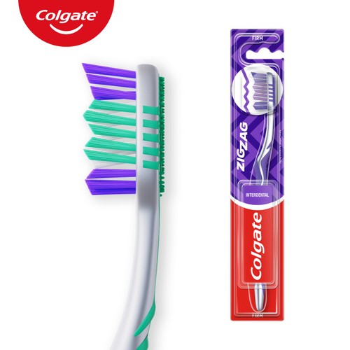 Colgate ZigZag Medium Manual Toothbrush