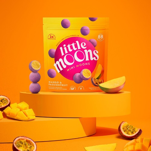 Little Moons Mini Moons Mango & Passionfruit Cheesecake Frozen Snack