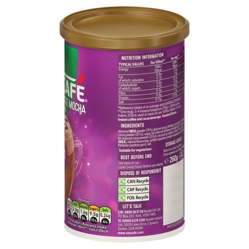 Nescafe Mocha Chocolate Hazelnut