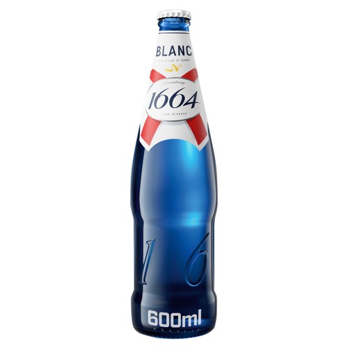 Kronenbourg 1664 Blanc Premium Lager Beer Bottle