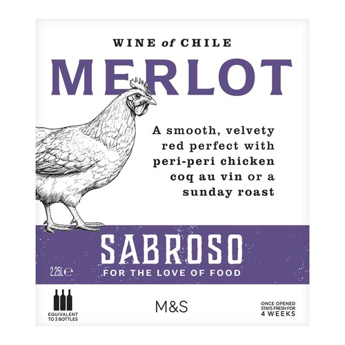 M&S Merlot Pouch