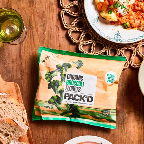 PACK'D Organic Broccoli Florets