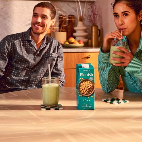Plenish Organic Soya Unsweetened Drink Long Life