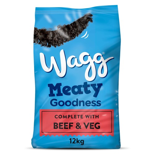 Wagg Meaty Goodness Dry Dog Food Beef