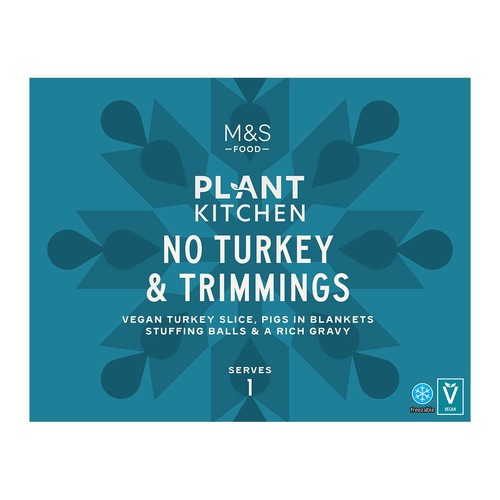 M&S Plant Kitchen No Turkey & Trimmings