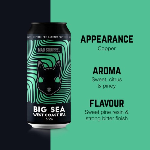 Mad Squirrel Big Sea West Coast IPA