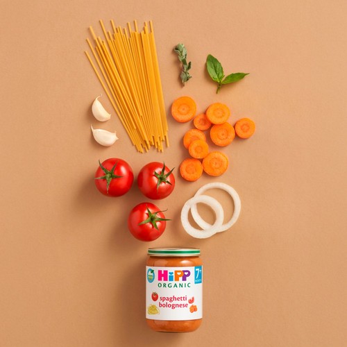 HiPP Organic Spaghetti Bolognese Baby Food Jar 7+ Months
