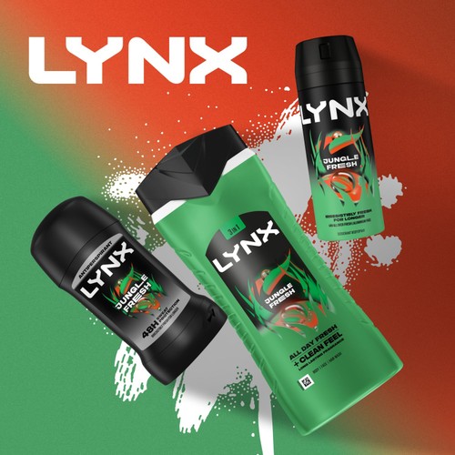 Lynx Jungle Fresh Shower Gel