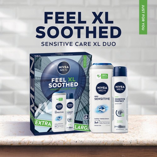 NIVEA MEN Feel Soothed XL Gift Pack
