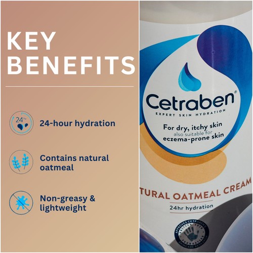 Cetraben Natural Oatmeal Body Cream