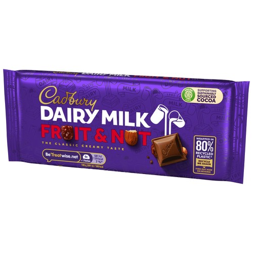 Cadbury Dairy Milk Fruit & Nut Chocolate Bar