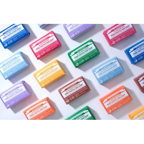 Dr. Bronner's Peppermint Organic Multi-Purpose Soap Bar