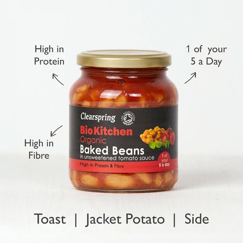 Clearspring Organic Baked Beans Unsweetened
