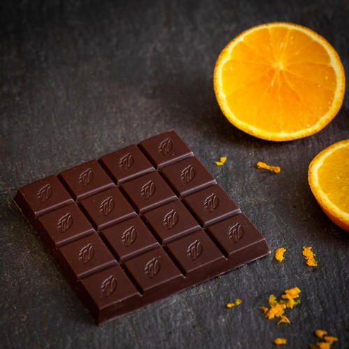 Willie's Cacao Dark Chocolate with Orange Bar Vegan