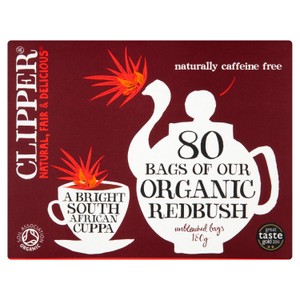Clipper Fairtrade 40 Organic Green Tea in Unbleached, Plastic-Free Bags 80g