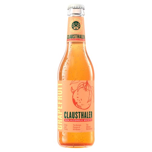 Clausthaler Grapefruit Radler Alcohol Free 0.0% 