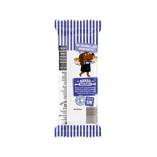 Denzels Blueberry Muffin Soft-Baked Bars for Dogs