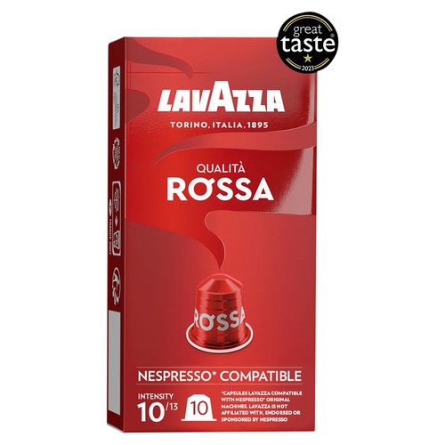 Lavazza Qualita Rossa Aluminium Nespresso Compatible Capsules