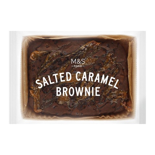 M&S Salted Caramel Brownie