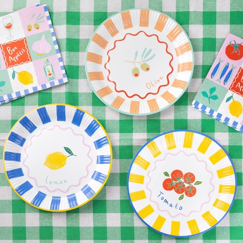Talking Tables Summer Bon Paper Plates