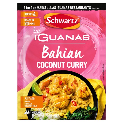 Schwartz x Las Iguanas Bahian Coconut Curry