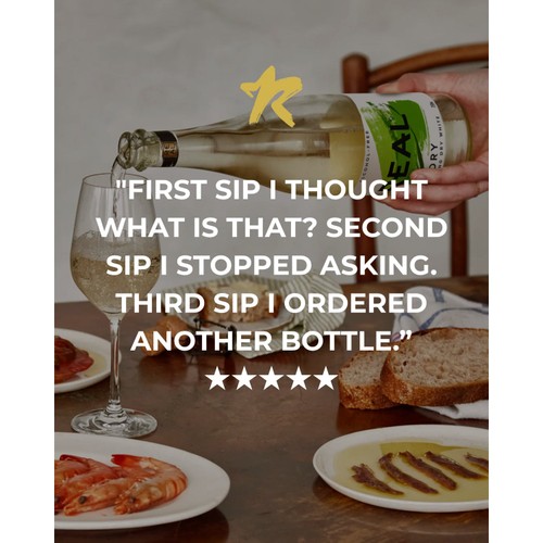 REAL Dry Slow Fermented Sparkling Tea