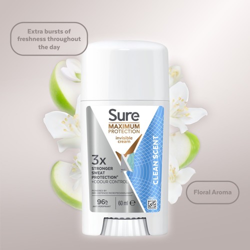Sure Maximum Protection Clean Scent Cream Stick