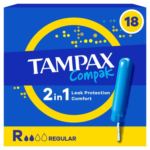 Tampax Compak Regular Tampons