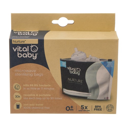 Vital Baby Microwave Sterilising Bags